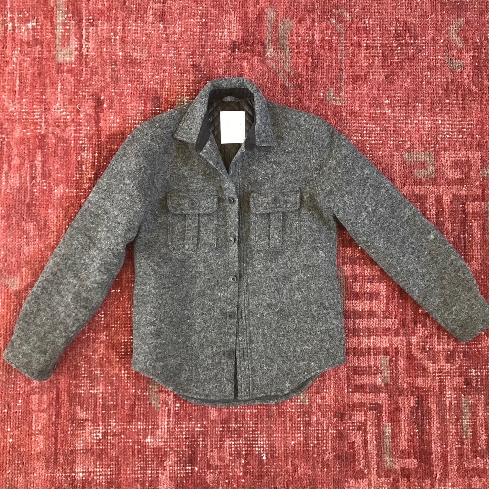 Saturdays Surf NYC wool shirt jacket